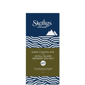 Achill Island Seaweed Sea Salt Dark Chocolate Bar 75g