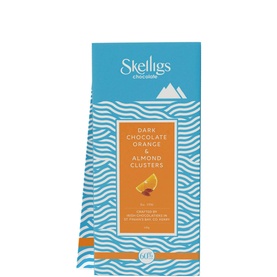 Dark Chocolate, Orange and Almond Clusters 100g