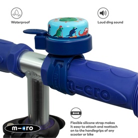 Micro Dino Bike Bell