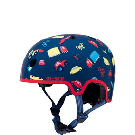 Micro Scooter Vehicle Printed Medium Bike Helmet