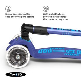 Maxi Micro Foldable LED Scooter