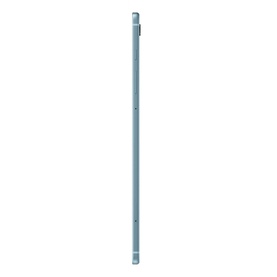 Samsung Galaxy Tab S6 Lite WiFi 32GB in blue, side profile view showing slim frame and volume buttons