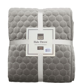Throw Halo Taupe 140cm x 240cm