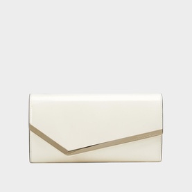 Emmie Patent Leather Clutch