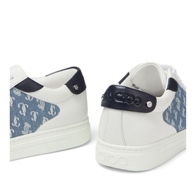 Rome Denim Monogram Trainers