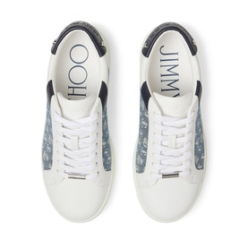 Rome Denim Monogram Trainers