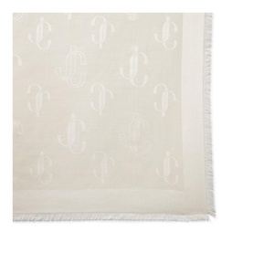 Emani Silk & Wool Blend Jacquard Scarf