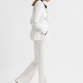 Hollie Wide Leg Linen Trousers