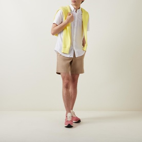 Seersucker Short Sleeve Casual Shirt