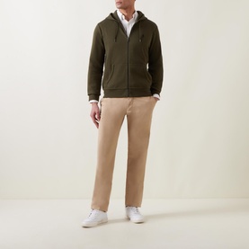 Double Knit Zip-Through Hoodie