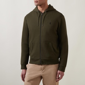 Double Knit Zip-Through Hoodie