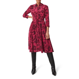 Lainey Floral Print Midi Dress