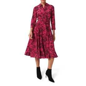 Lainey Floral Print Midi Dress