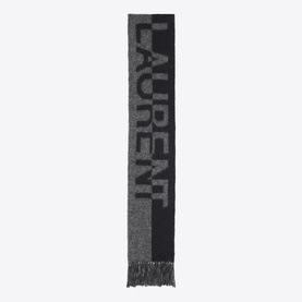 Signature Logo Wool Scarf