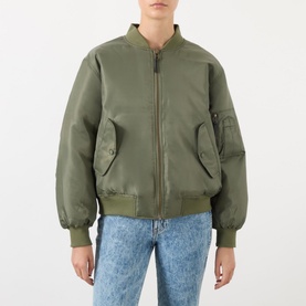 Leon Zip-Through Bomber Jacket