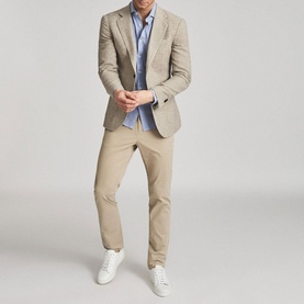 Pitch Washed Slim Fit Chinos