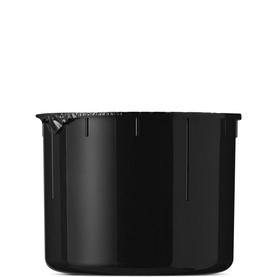 Rituals Homme Shave Cream Refill in black cylindrical pot with secure-fit lid