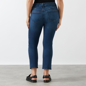 Good Legs High-Rise Cropped Straight Leg Jeans