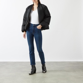 Good Legs High-Rise Cropped Straight Leg Jeans