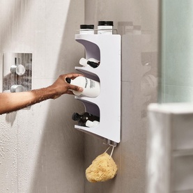 Capsule&trade; Compact Four-tier Shower Shelf