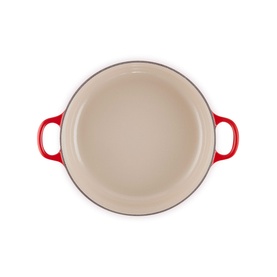 Cast Iron Risotto Pot With Glass Lid 24cm