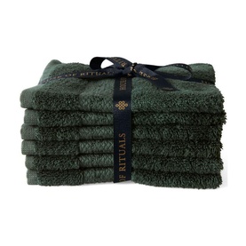 Super Smooth Bamboo Cotton Towel  Moss Green