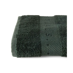 Super Smooth Bamboo Cotton Towel  Moss Green