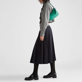 Saffiano Leather Mini Shoulder Bag