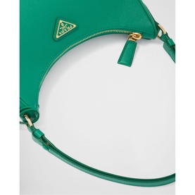 Saffiano Leather Mini Shoulder Bag