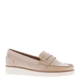 Lucentia Wedge Leather Loafers