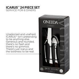 Icarus 24 Piece Cutlery Set
