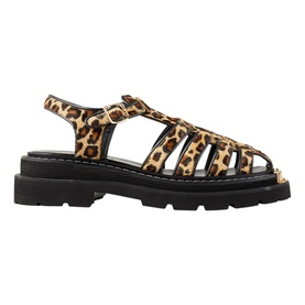 Leopard Print Sandals