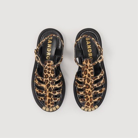 Leopard Print Sandals