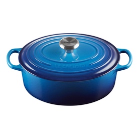 Signature Cast Iron Oval Casserole 27cm