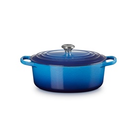 Signature Cast Iron Oval Casserole 27cm
