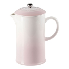 Stoneware Cafetiere With Metal Press 1L