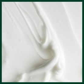 AVEDA Scalp Solutions Replenishing Conditioner 40ml texture swatch showing creamy white formula consistency