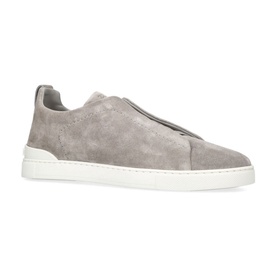Triple Stitch Suede Sneakers