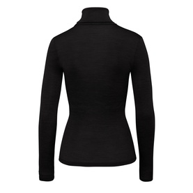Woolen Silk Long-Sleeve Turtleneck