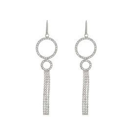 Disco Ring Drop Earrings