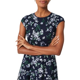 Tia Embroidered Floral Dress