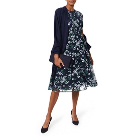 Tia Embroidered Floral Dress