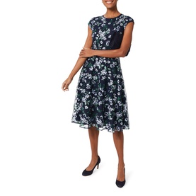 Tia Embroidered Floral Dress