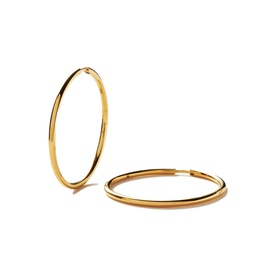 Classic Large Hoop Earrings