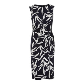 Joanna Leaf Print Bodycon Dress