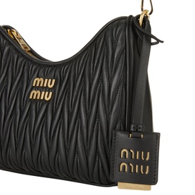 Matelass&eacute; Chain Crossbody Bag