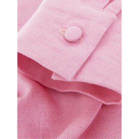 Rosalina Linen Shirt Midi Dress