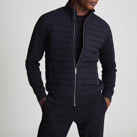 Flintoff Hybrid Quilted Jacket