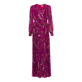 Carmen Pleated Maxi Dress