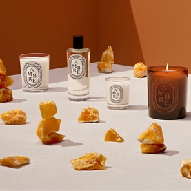 Ambre Scented Small Candle 70g